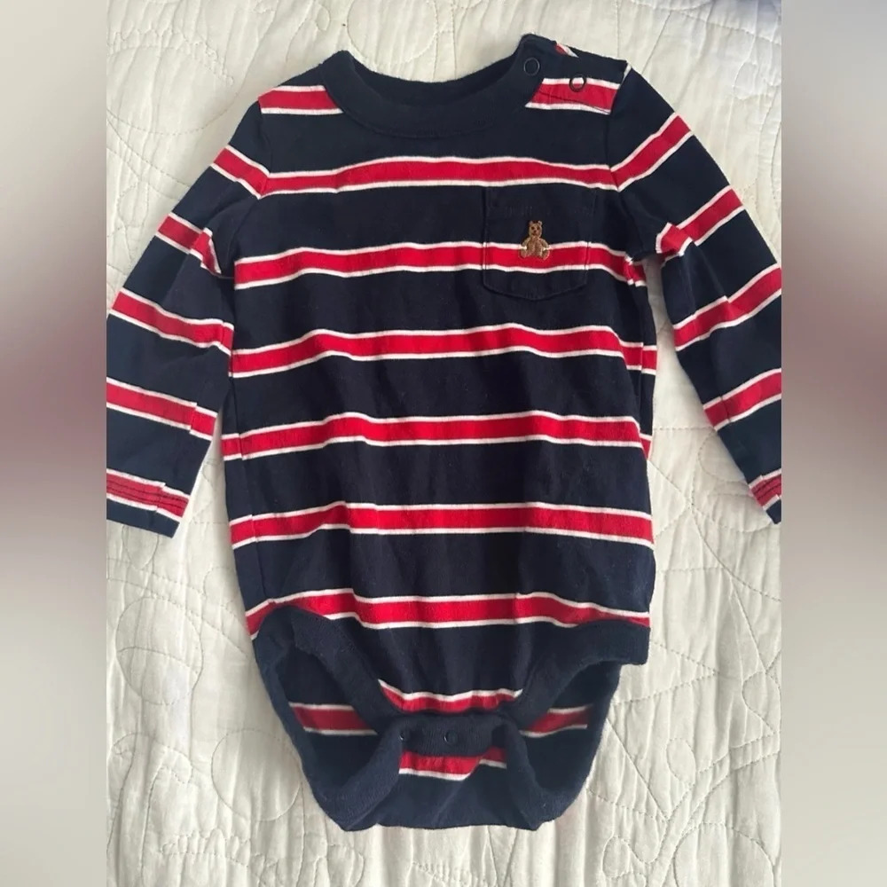 Baby Gap Long Sleeve Classic Style Onesie 3-6 Months
